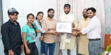 The team of Beat of Life Entertainment received a congratulatory message from Union Minister Pashupati Kumar Paras, Government of India.