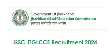 JSSC JTGLCCE Recruitment