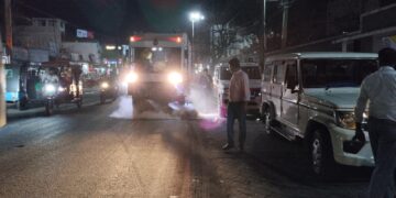 Night Sweeping Machine