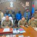 Giridih Police arrested three cyber thugs in Fursodih