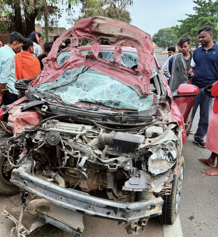 Jamua Khorimahua road accident