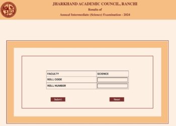 JAC 12th Result 2025 Jharkhand Board Inter Result released. Check result here