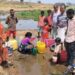 50 families in Harijan Tola, Karbala Road are craving for every drop of water in the scorching heat