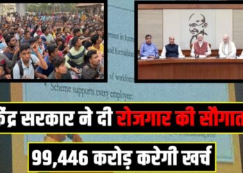 Central government gives the gift of employment, will spend 99,446 crores