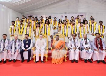 president droupadi murmu at IIT ISM dhanbad