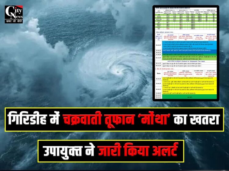 Giridih Weather Alert