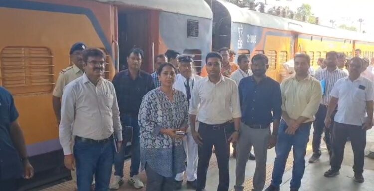 Giridih Railway Station Inspection