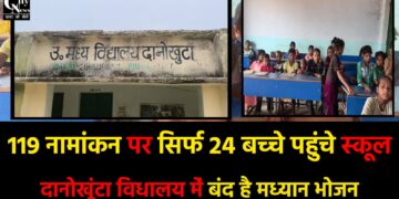 119 नामांकन पर सिर्फ 24 बच्चे उपस्थित