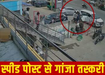स्पीड पोस्ट से देशभर में भेजा जा रहा था गांजा!