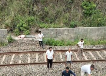 ट्रेन की चपेट में आने से 40 वर्षीय व्यक्ति की मौत