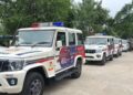 112 dial emergency van