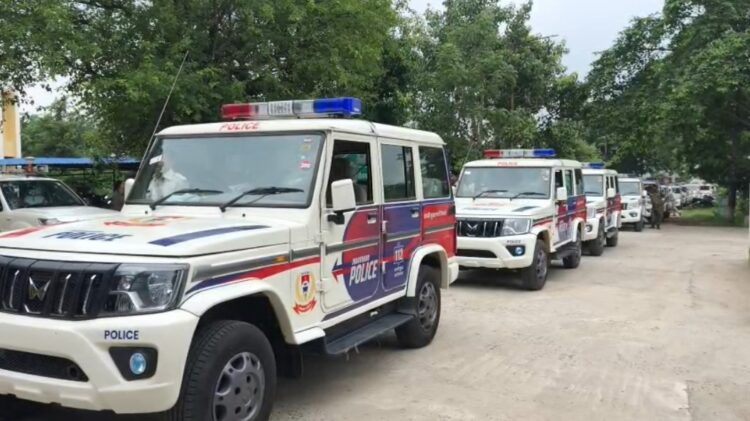 112 dial emergency van