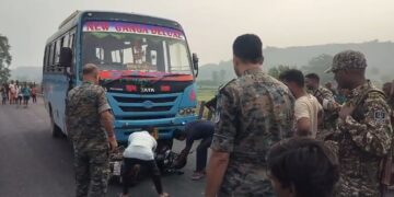 Accident in Gawan