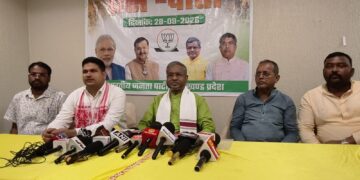 Babulal Marandi targets Congress over Rahul Gandhi’s vote theft allegations.